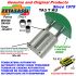 TENSOR DE CADENA AUTOMATICO LINEAL TA3 KU cabeza a arco redondo (casquillos PTFE) Newton300:650